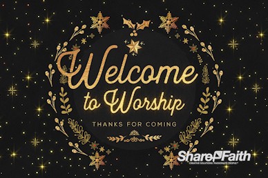 Christmas Eve Service Welcome Video