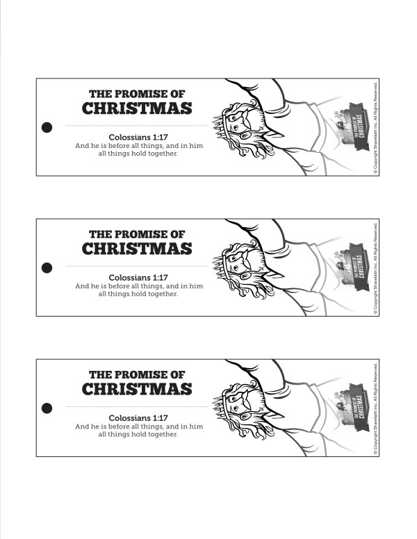 The Promise of Christmas Bible Bookmarks Thumbnail Showcase