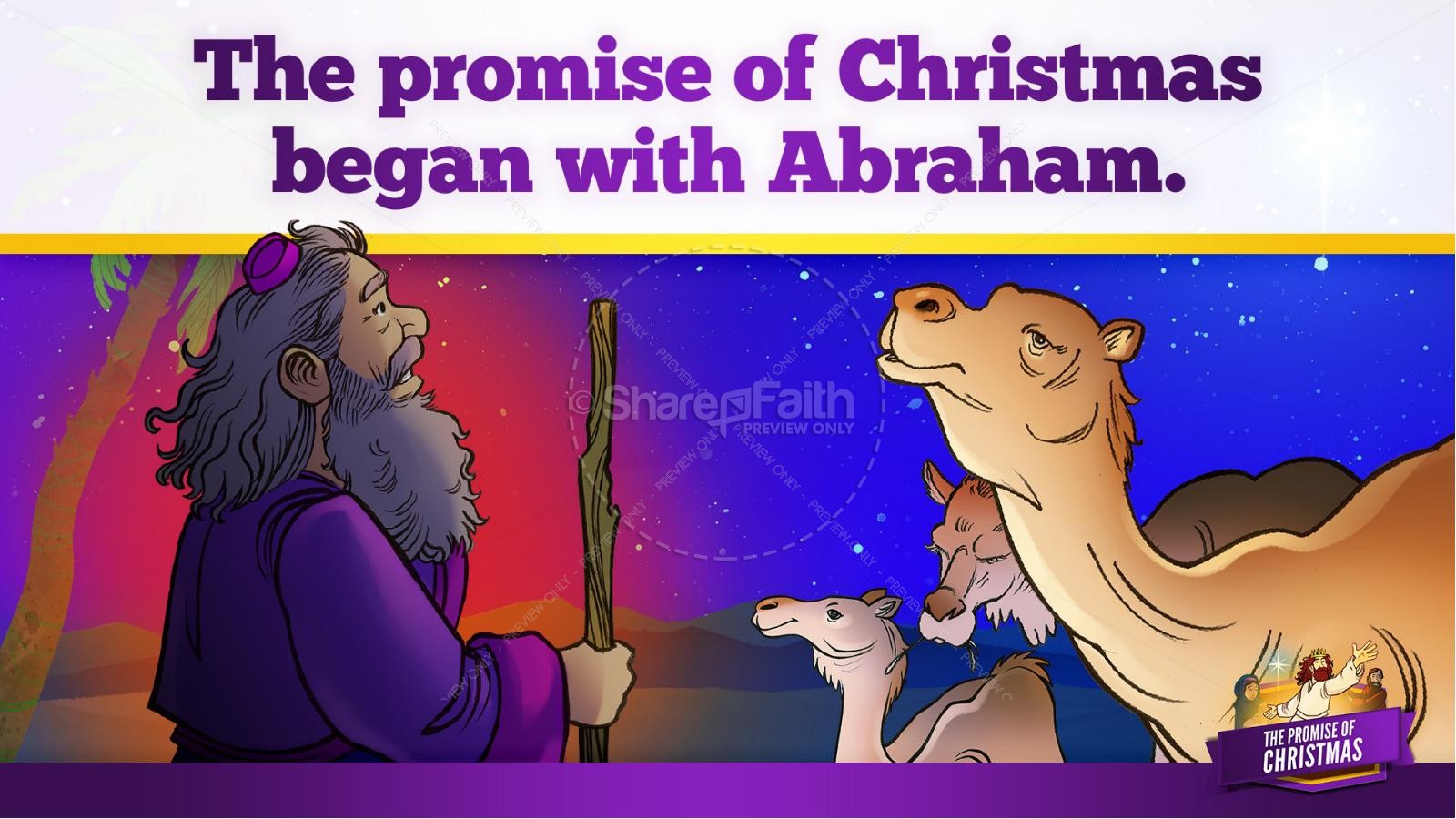The Promise of Christmas Kids Bible Story | slide 12