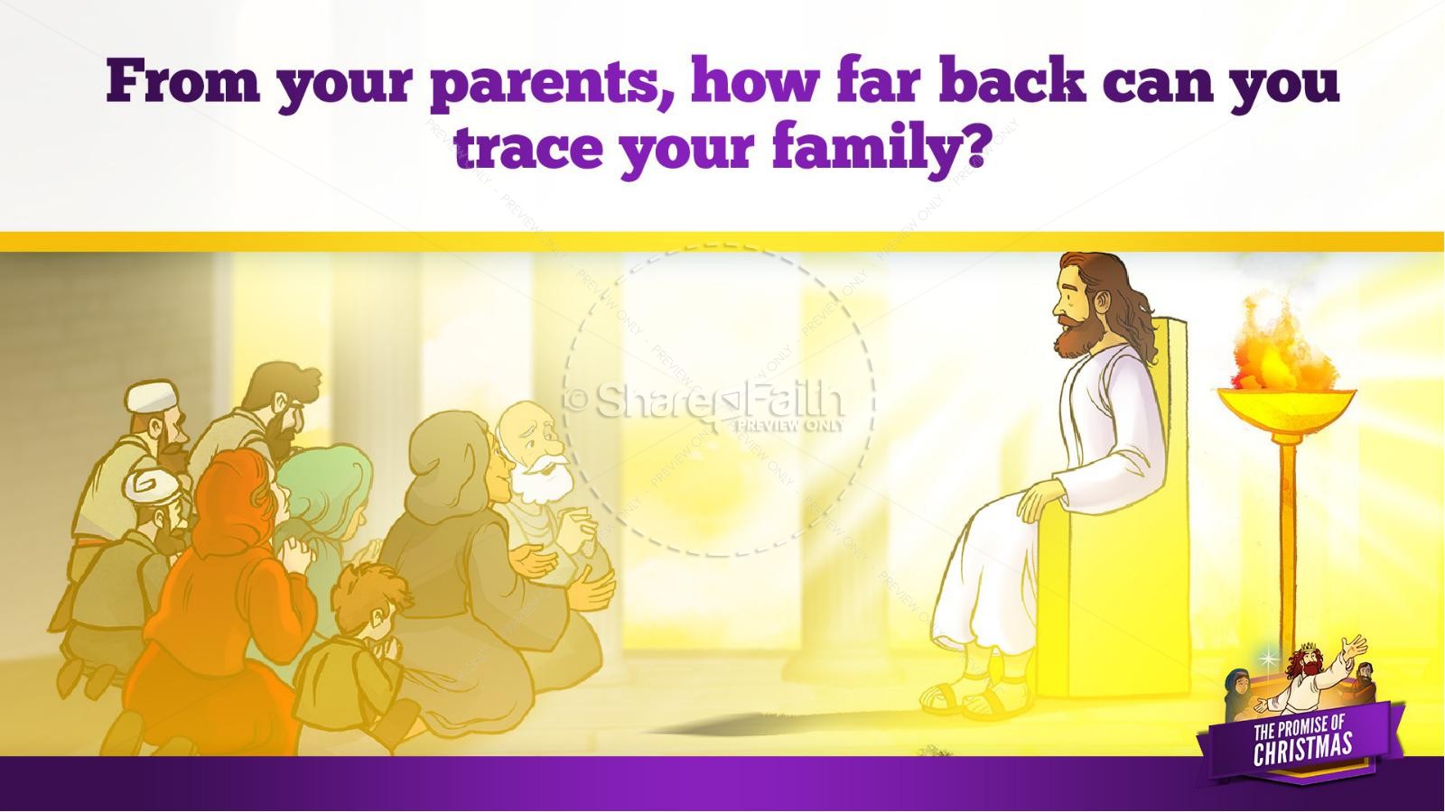 The Promise of Christmas Kids Bible Story | slide 17