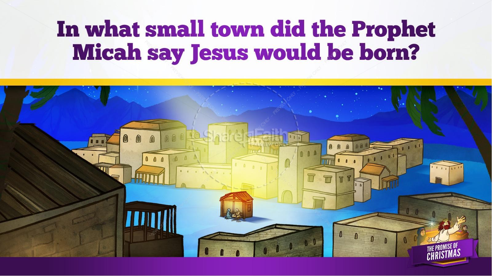 The Promise of Christmas Kids Bible Story | slide 19