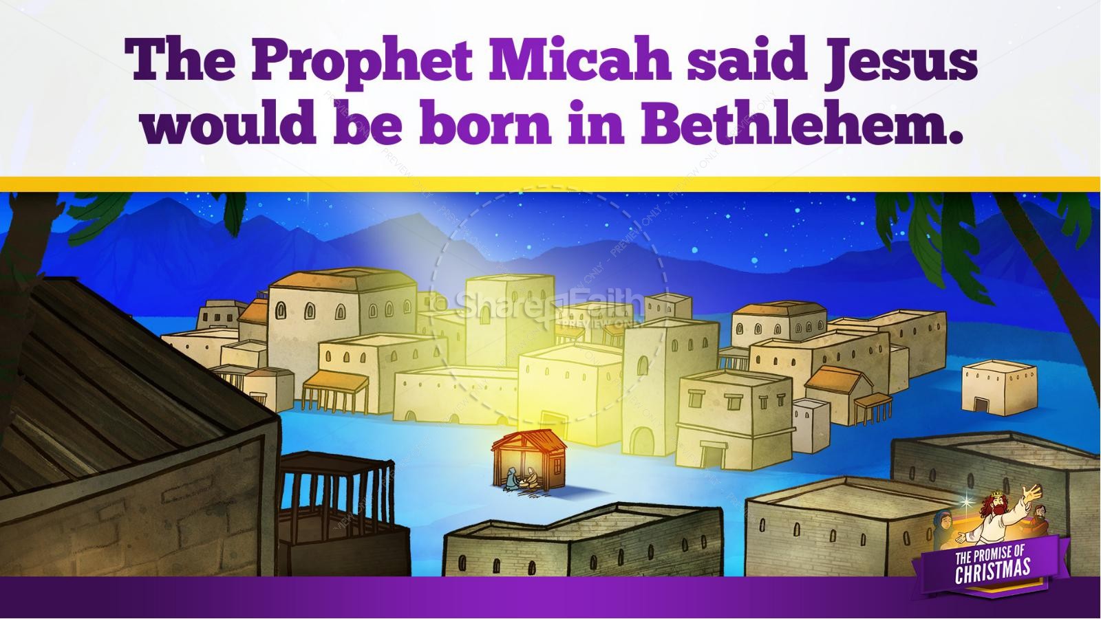 The Promise of Christmas Kids Bible Story | slide 20