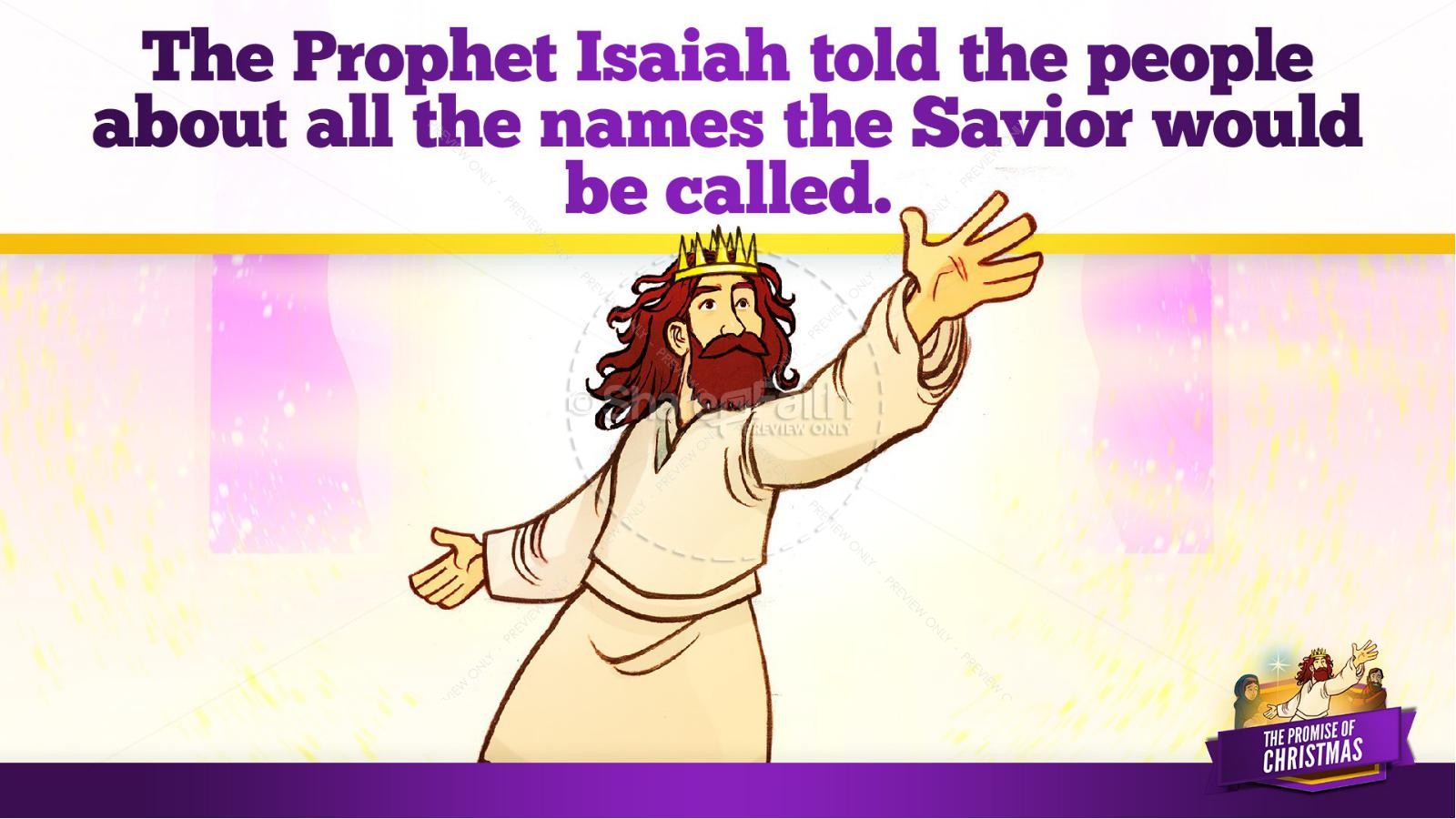 The Promise of Christmas Kids Bible Story | slide 28