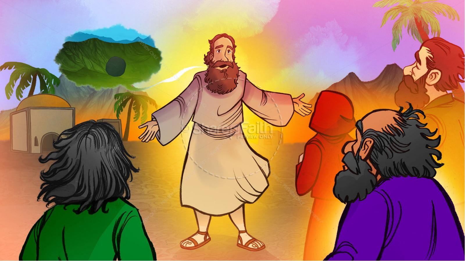 The Promise of Christmas Kids Bible Story | slide 8