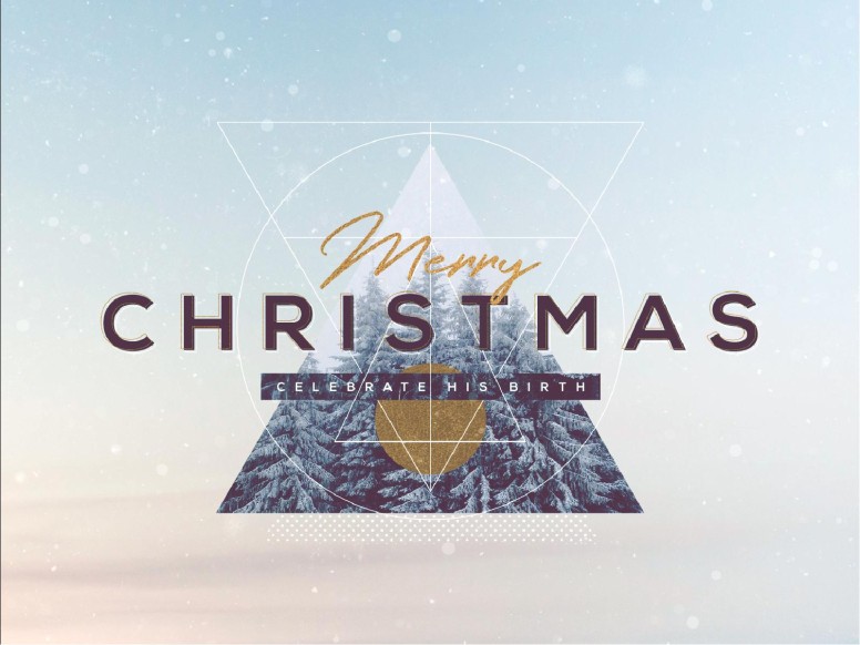 Merry Christmas Winter Graphic Design