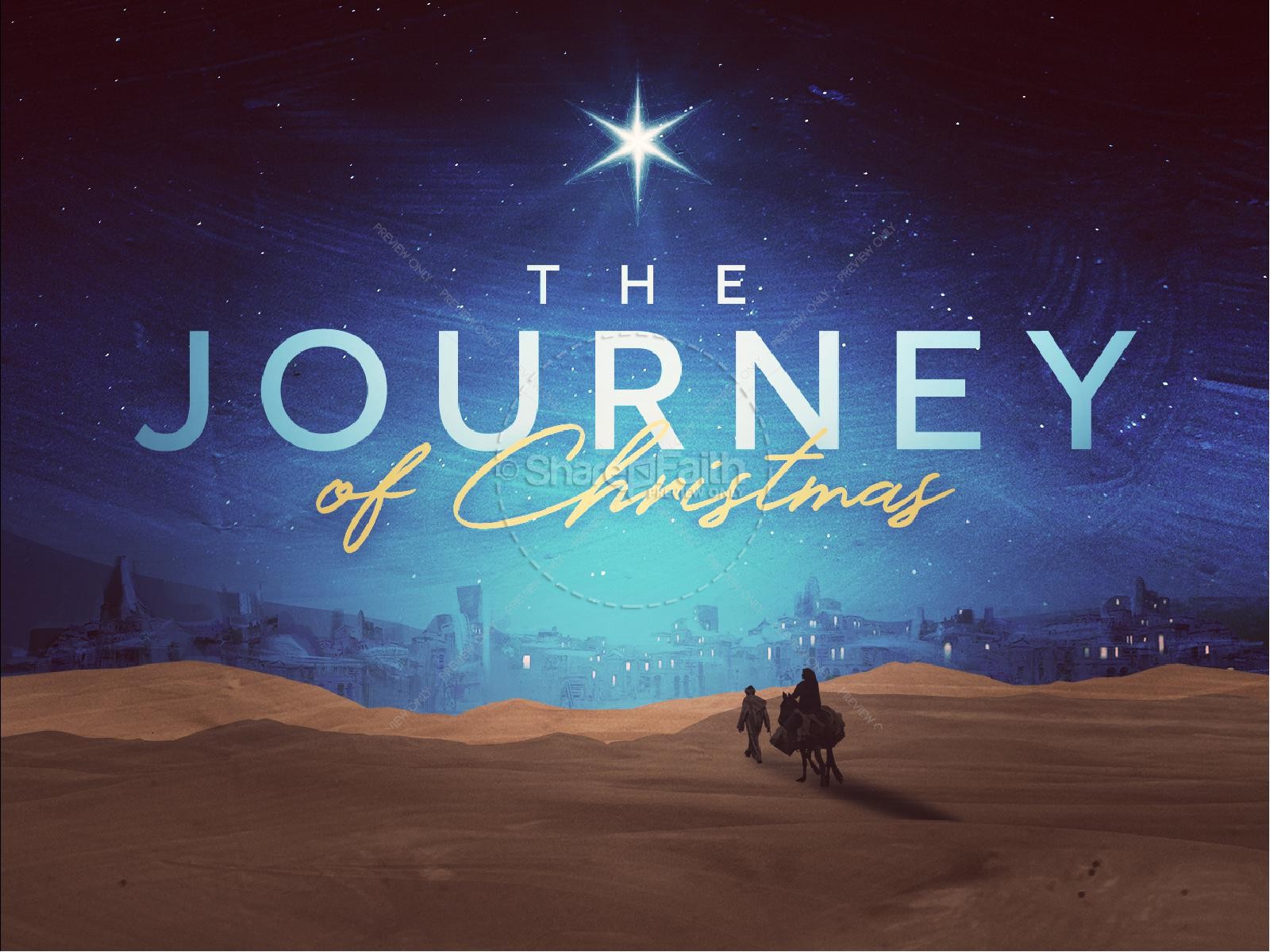 Christmas Journey Sermon PowerPoint