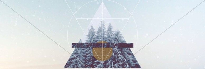 Merry Christmas Winter Church Website Banner Thumbnail Showcase
