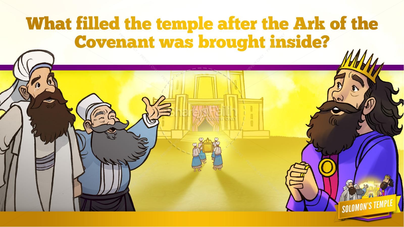1 Kings 8 Solomon's Temple Kids Bible Story Thumbnail 27