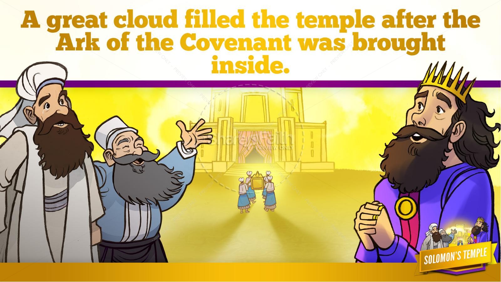 1 Kings 8 Solomon's Temple Kids Bible Story Thumbnail 28