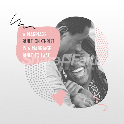 Marriage Built On Christ Social Media Graphic Thumbnail Showcase