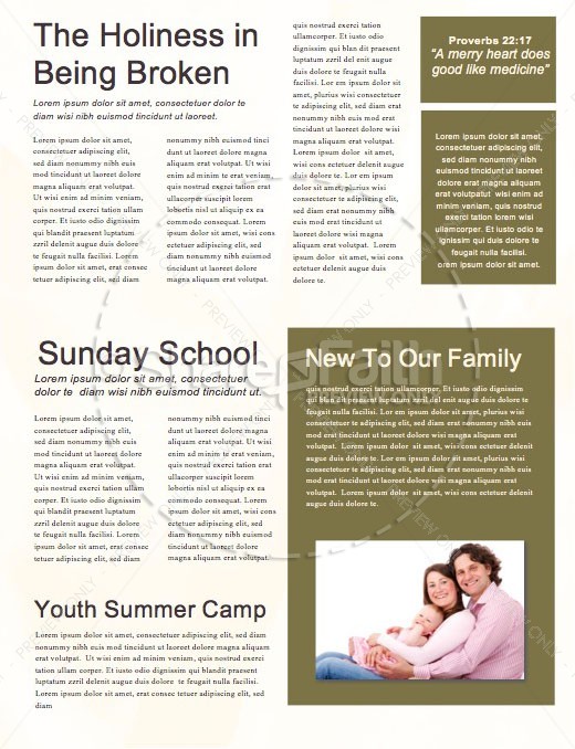 Marriage Restoration Church Newsletter | page 2