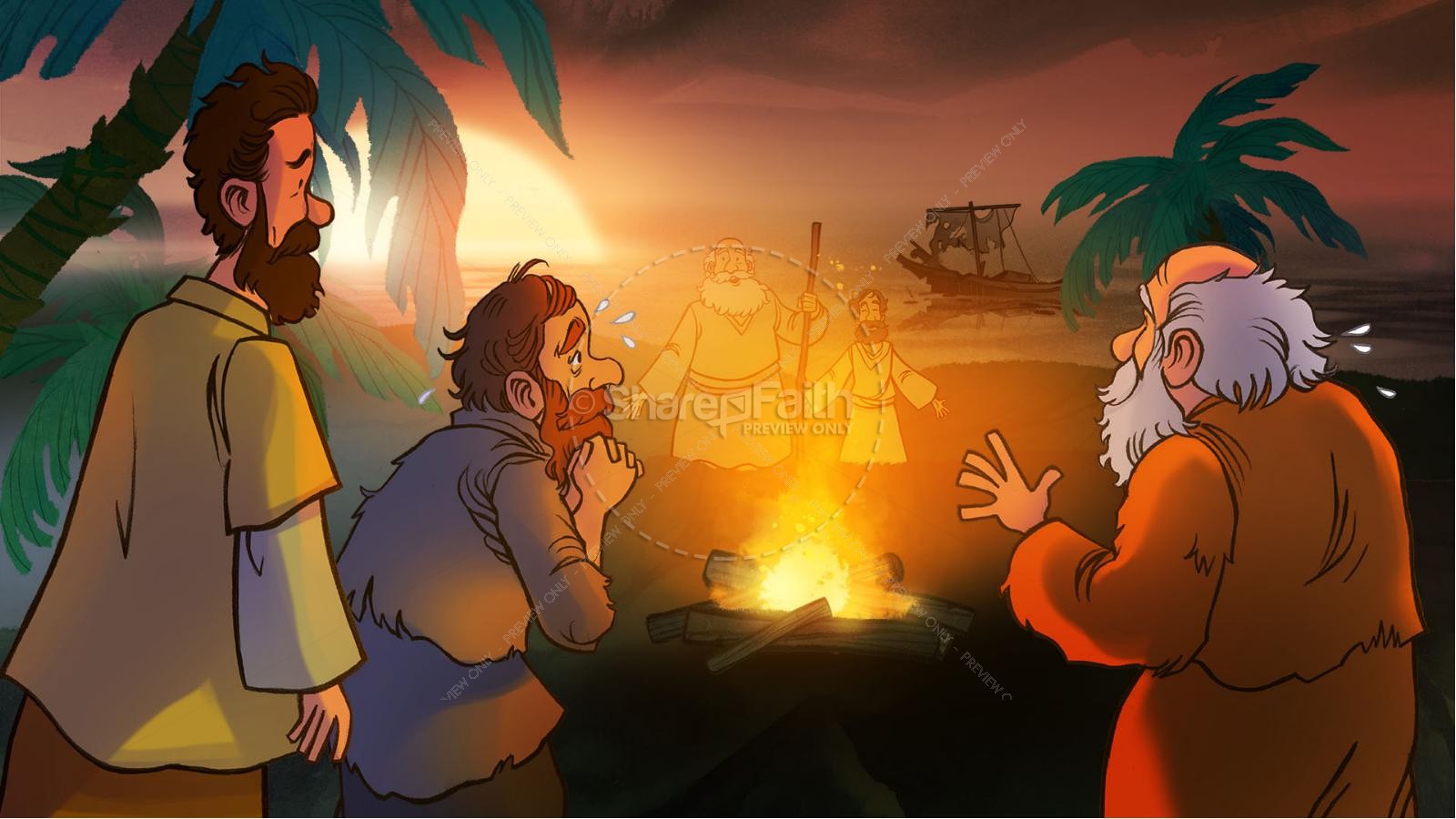Acts 28 Adventures in Malta Kids Bible Story Thumbnail 2