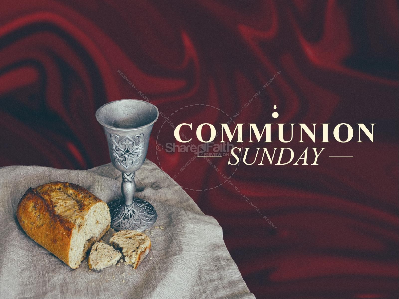 Communion Sunday Service Title Graphic Thumbnail 1