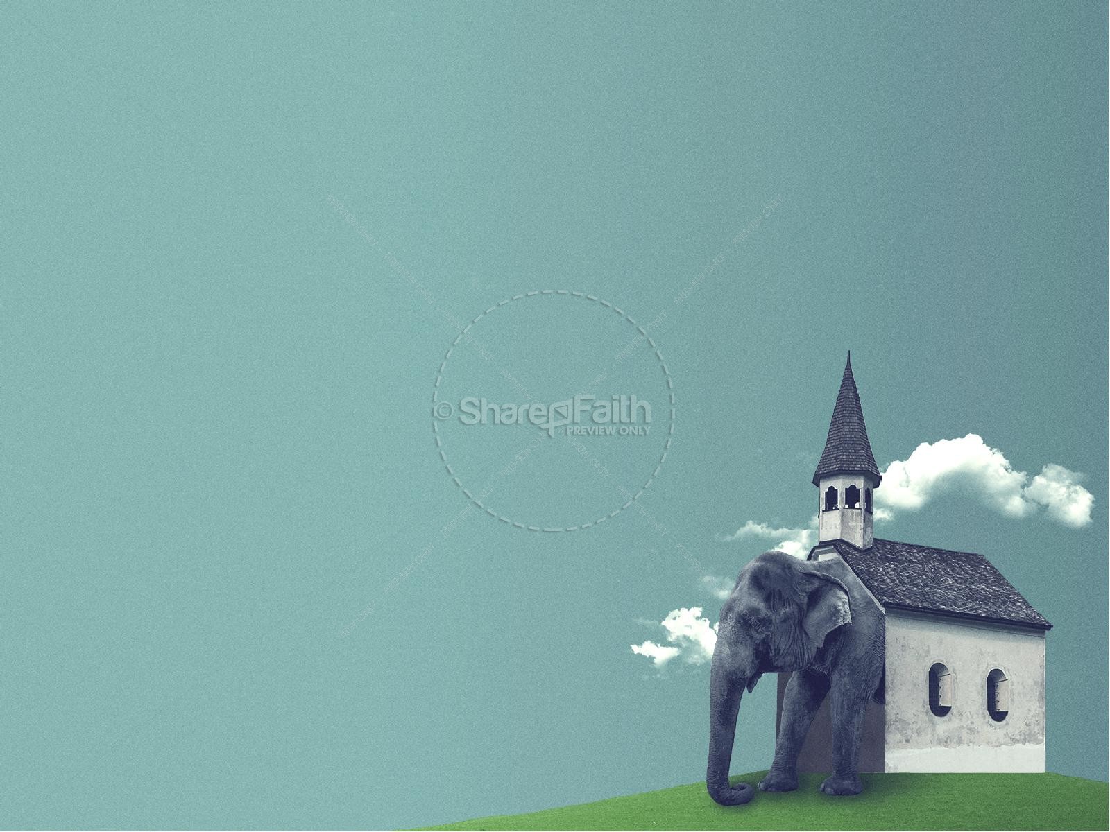 The Elephant In The Church Sermon Graphic