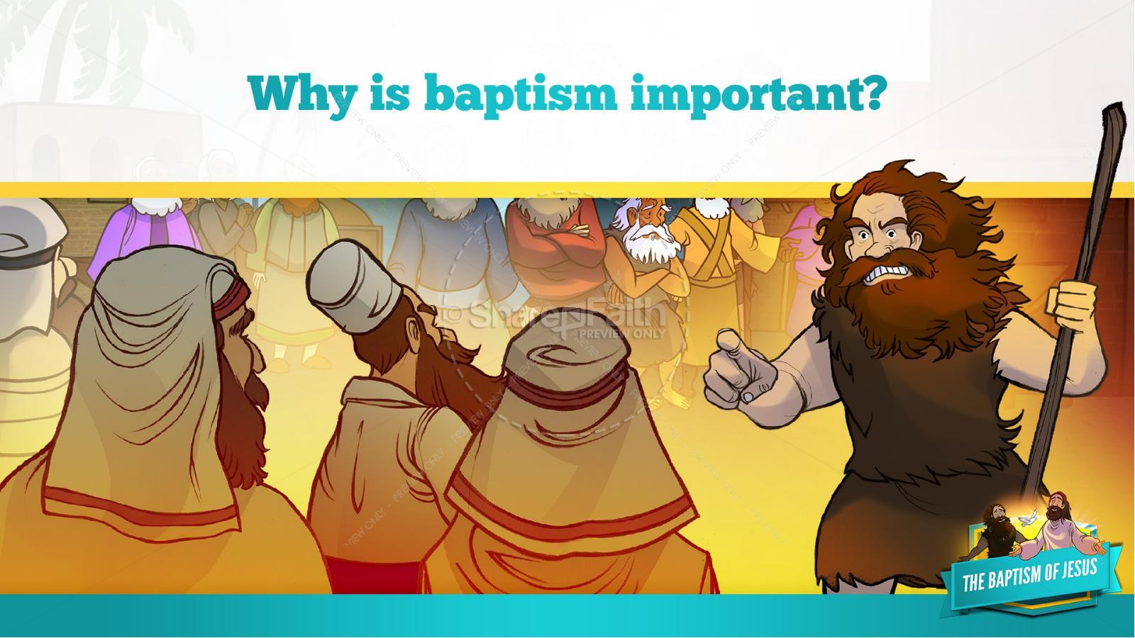 Matthew 3 The Baptism of Jesus Kids Bible Story Thumbnail 17