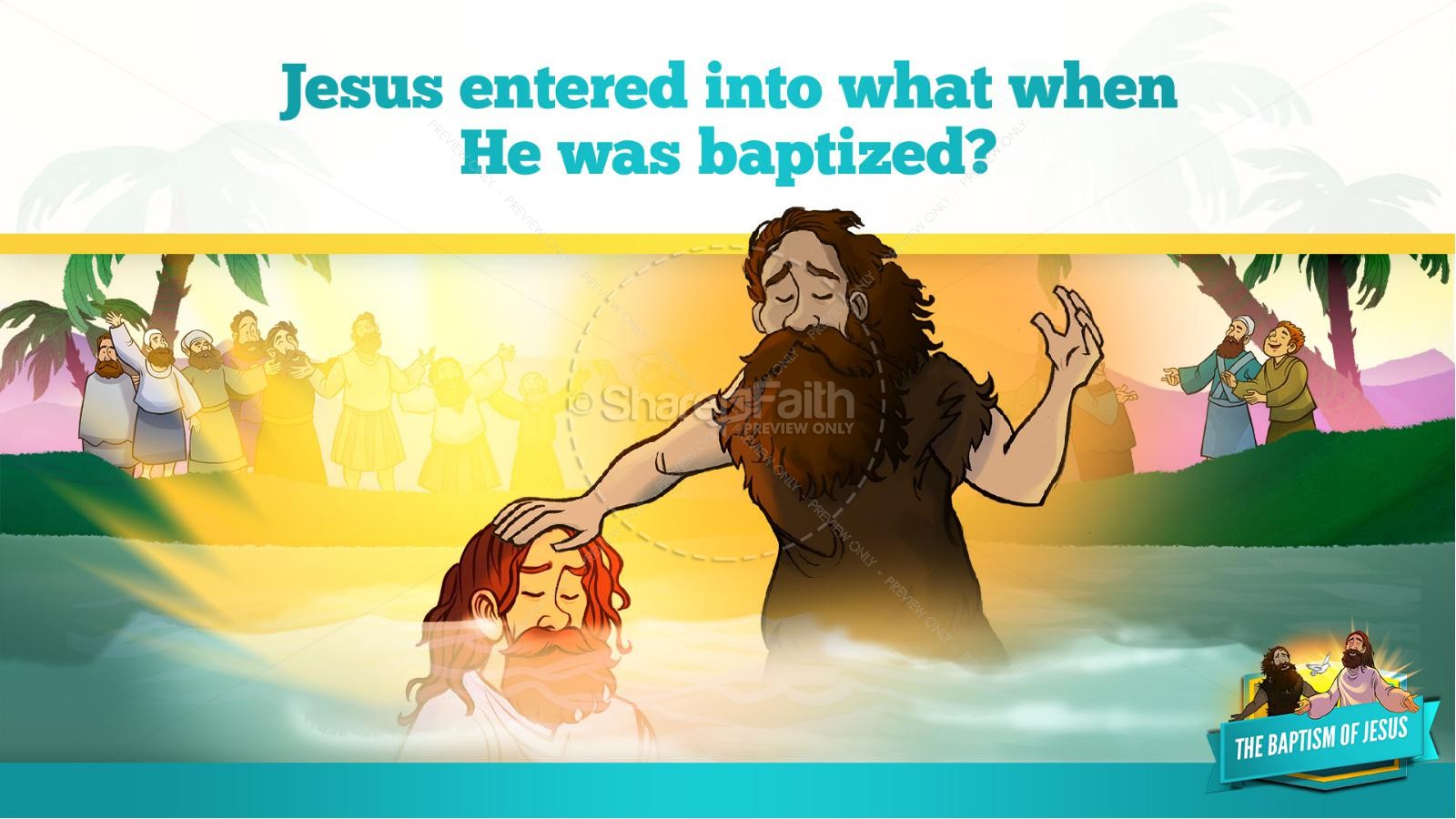 Matthew 3 The Baptism of Jesus Kids Bible Story Thumbnail 31