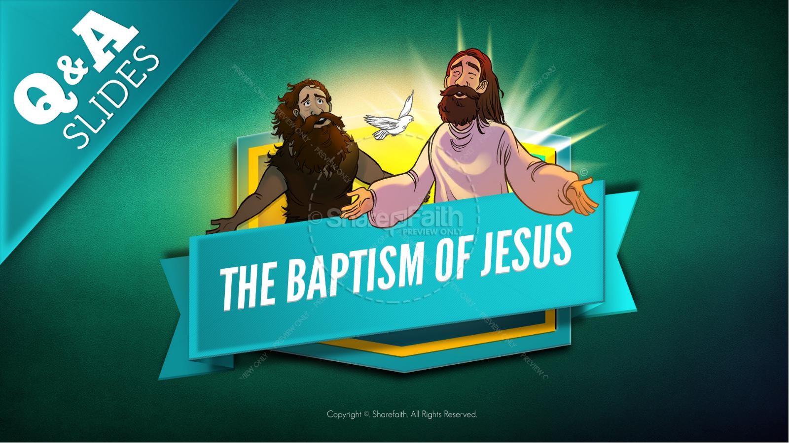 Matthew 3 The Baptism of Jesus Kids Bible Story Thumbnail 9