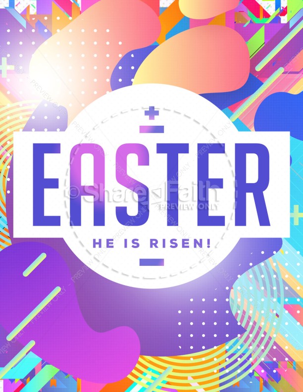 Church Easter Service Flyer Thumbnail Showcase