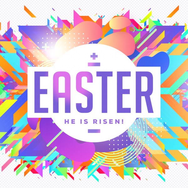 Church Easter Service Social Graphic Thumbnail Showcase