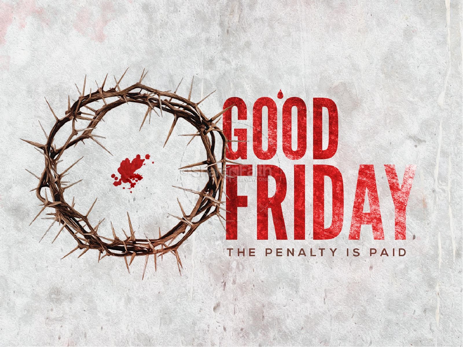 Crown of Thorns Good Friday Sermon Graphic