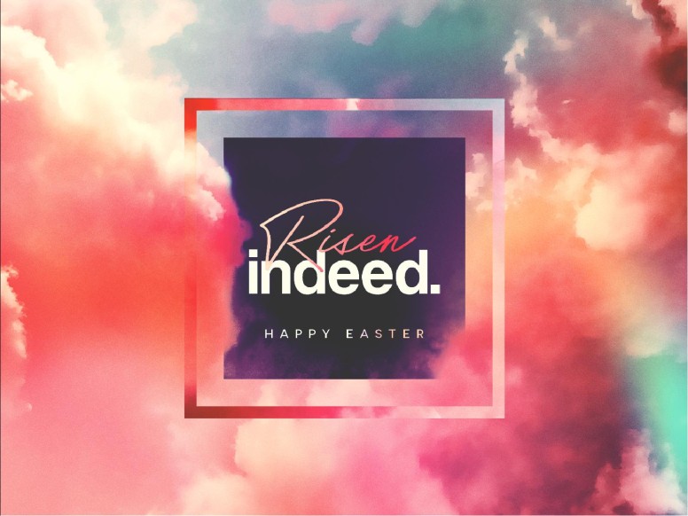 Risen Indeed Easter Sermon Graphic