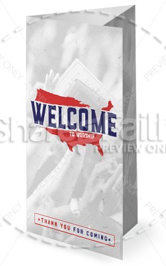 American National Day of Prayer Trifold Bulletin Cover Thumbnail Showcase