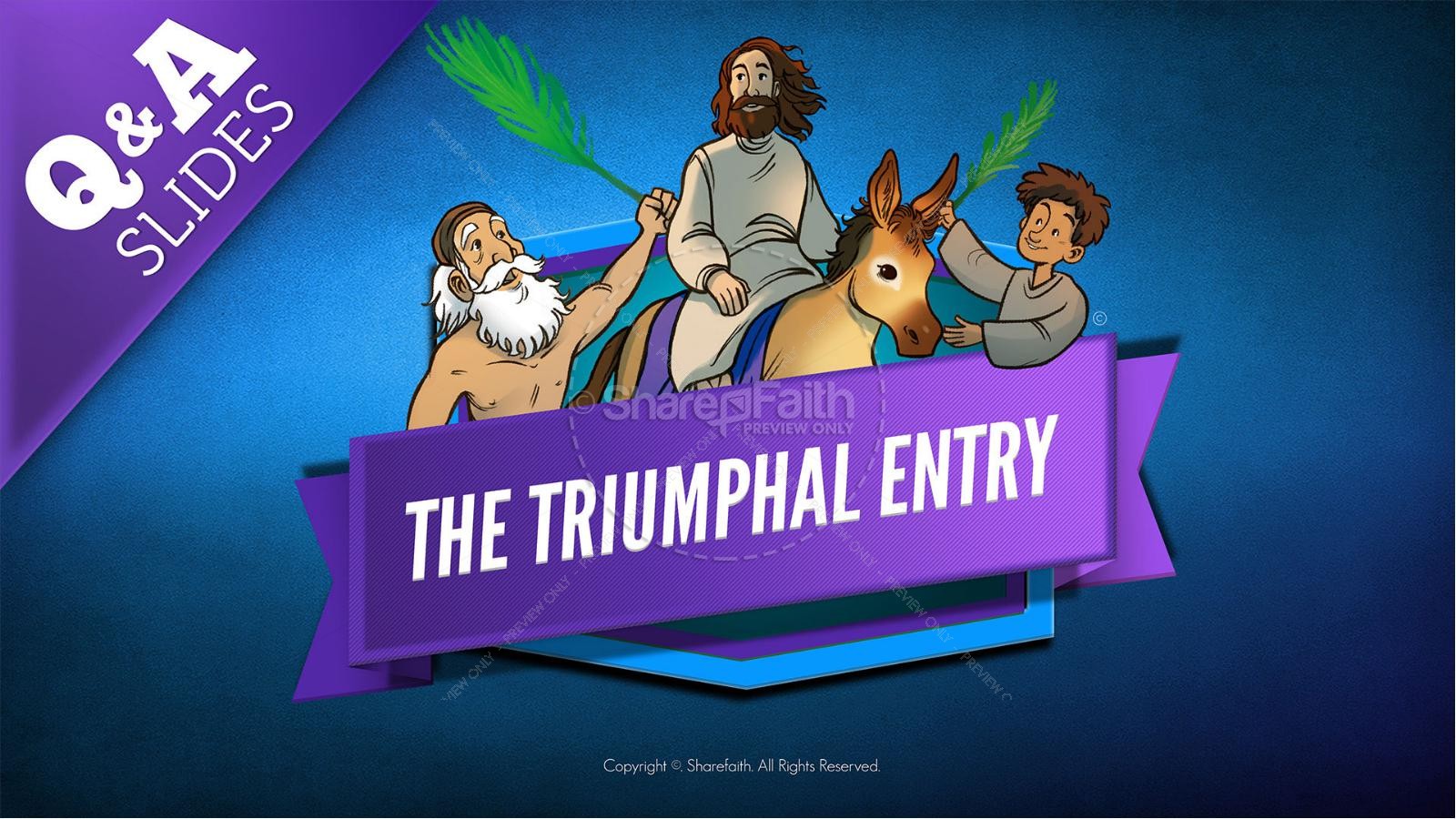 Luke 19 The Triumphal Entry Kids Bible Story Thumbnail 9
