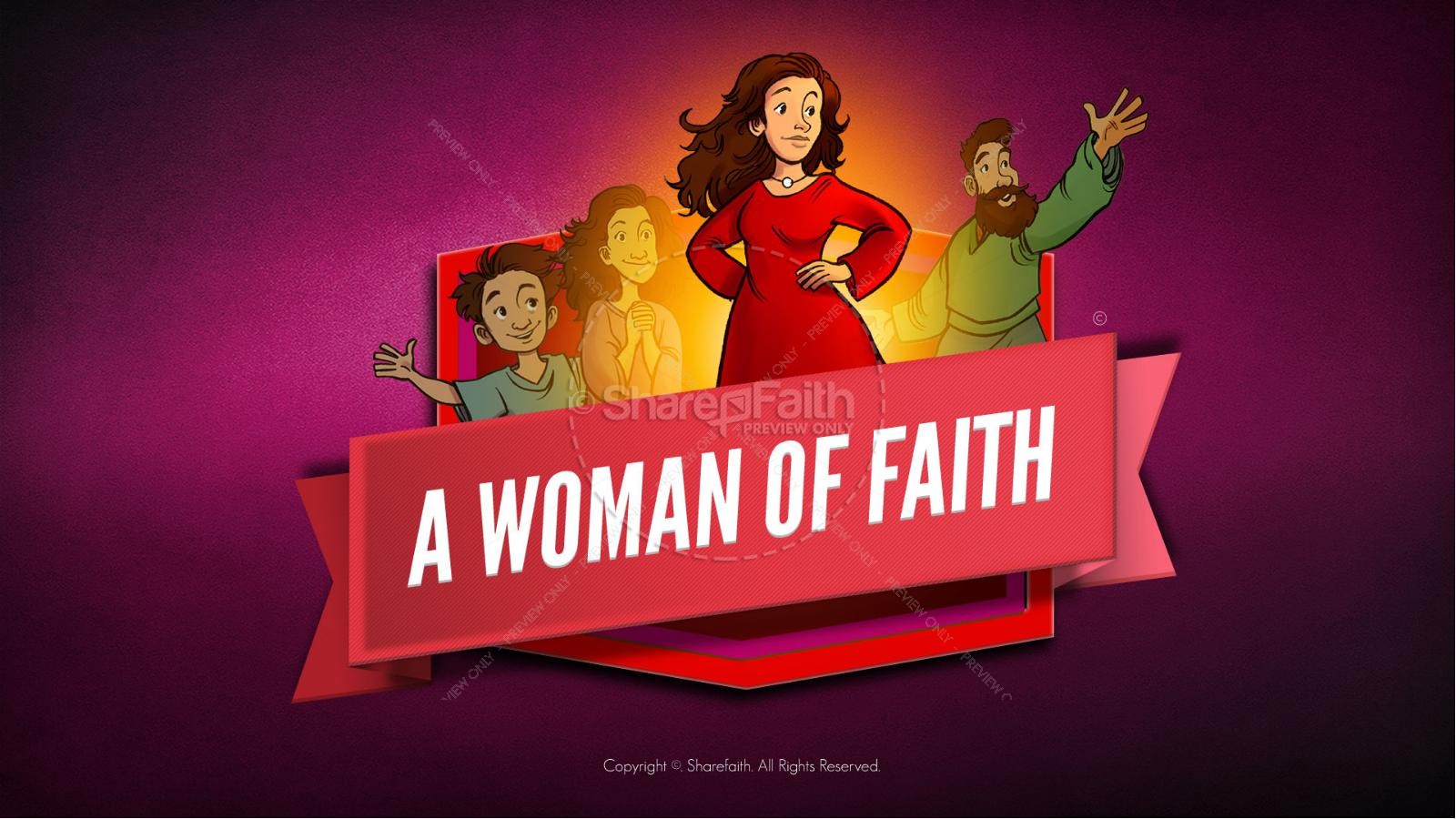 Proverbs 31 A Woman of Faith Kids Bible Story
