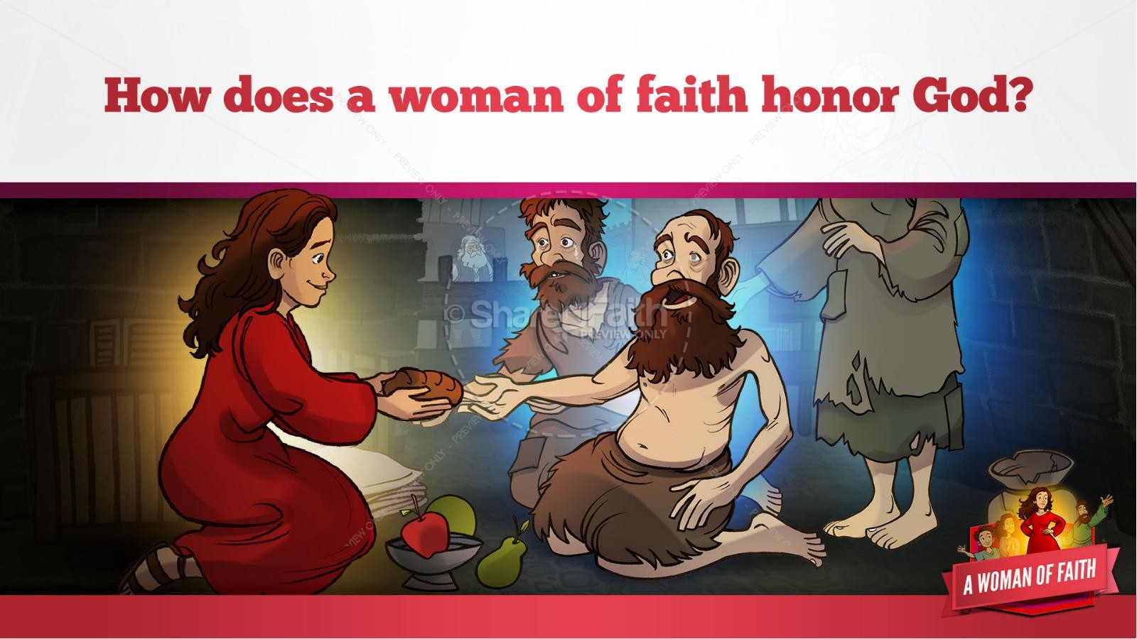 Proverbs 31 A Woman of Faith Kids Bible Story Thumbnail 23