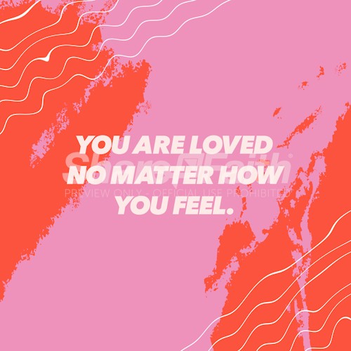 You Are Loved Church Social Graphic