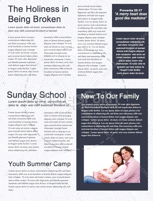Missions Sunday Church Service Newsletter | page 2