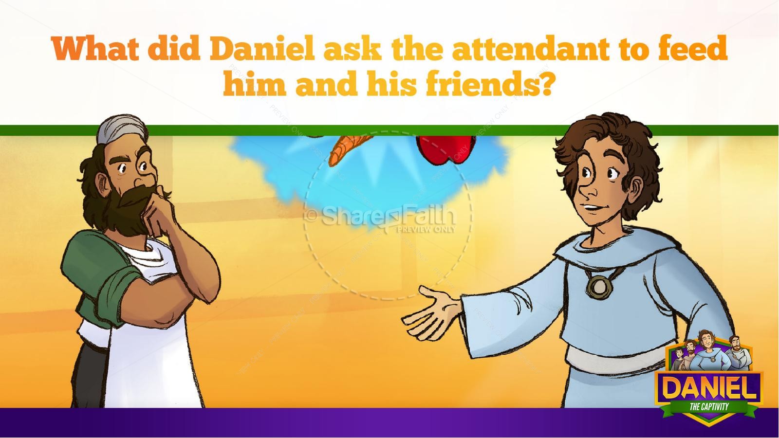 Daniel 1 The Captivity Kids Bible Story Thumbnail 27