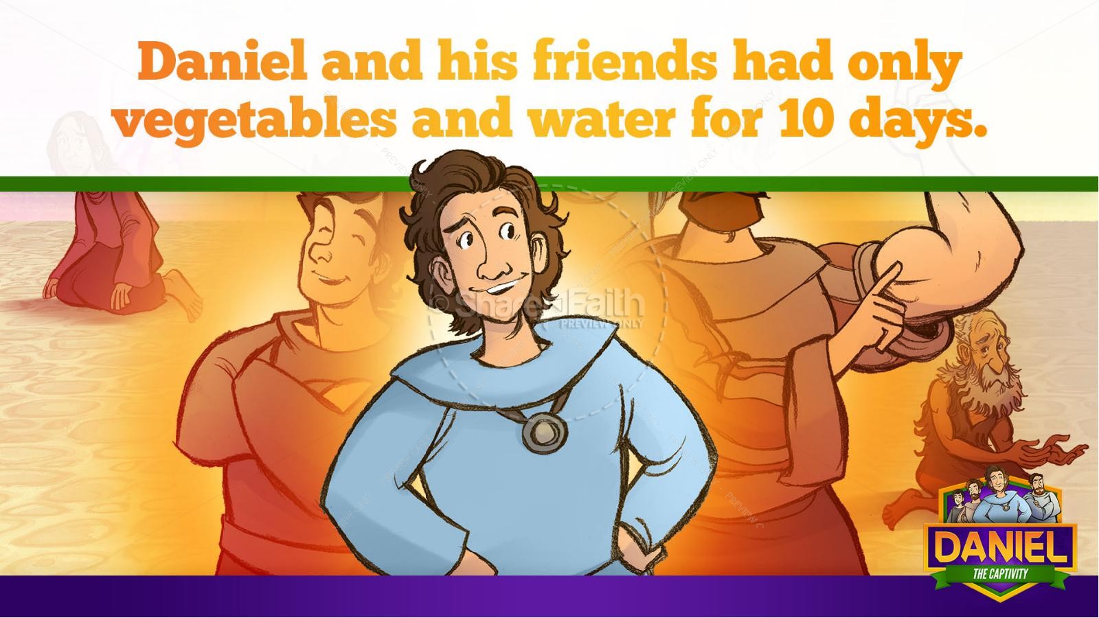 Daniel 1 The Captivity Kids Bible Story Thumbnail 32