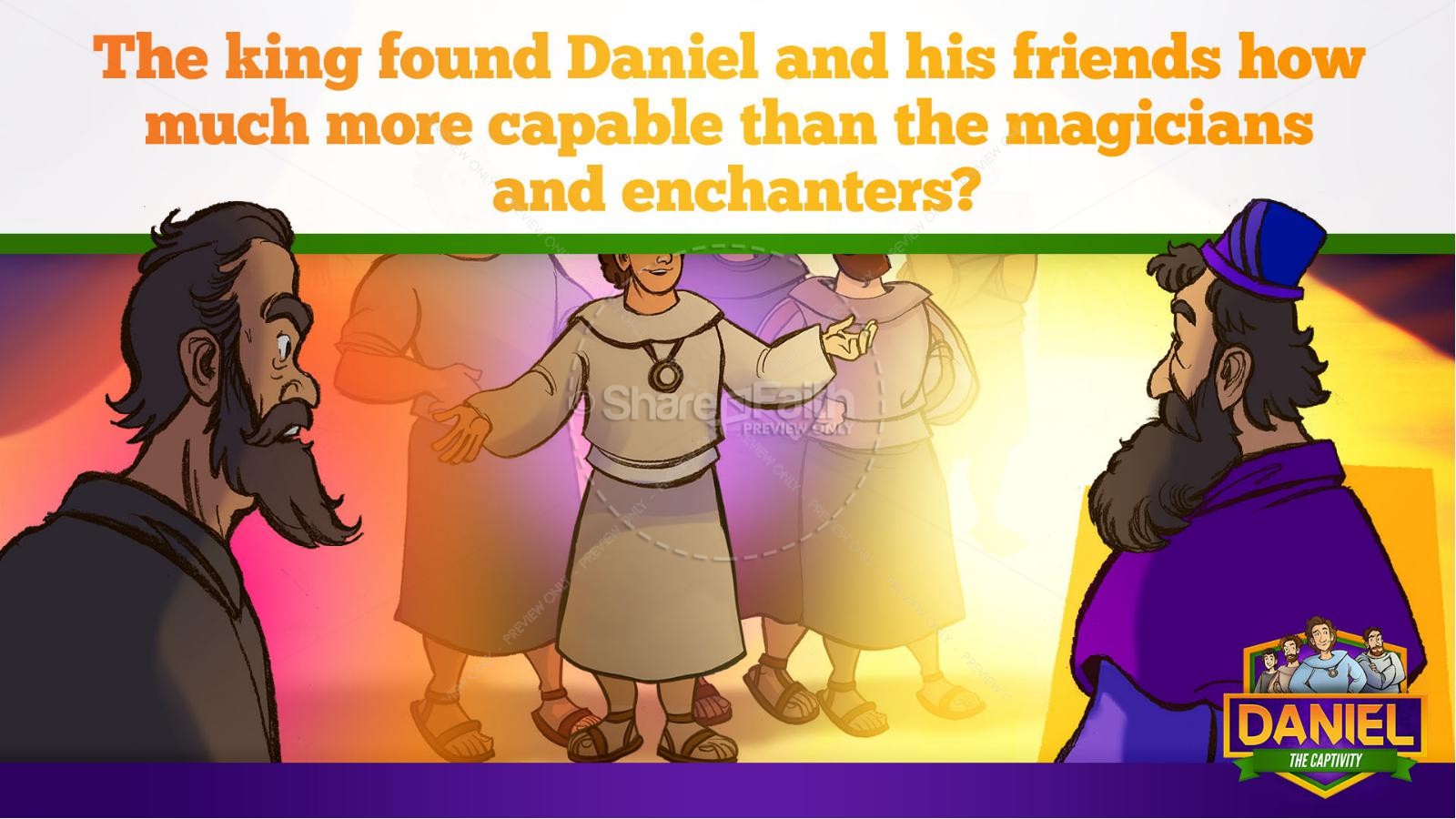 Daniel 1 The Captivity Kids Bible Story Thumbnail 35