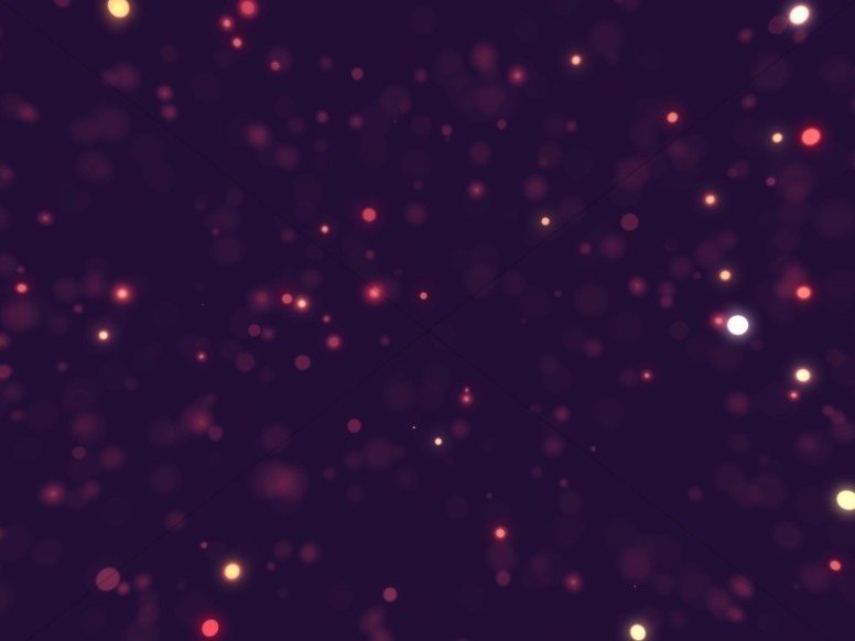 Worship Particles Red Shimmering Background
