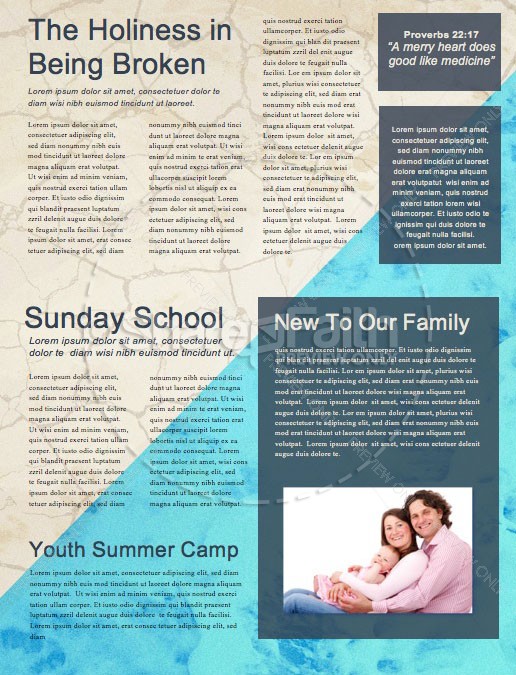 Raised To Life Baptism Church Newsletter | page 2