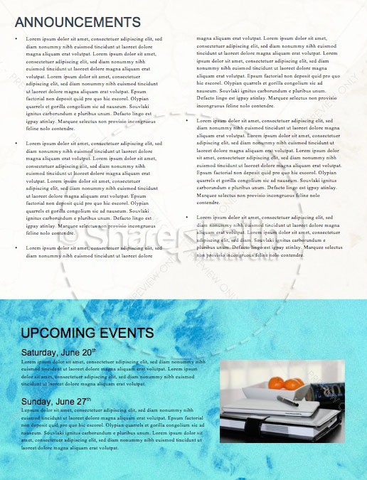 Raised To Life Baptism Church Newsletter | page 4