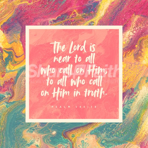 The Lord is Near Social Media Graphic