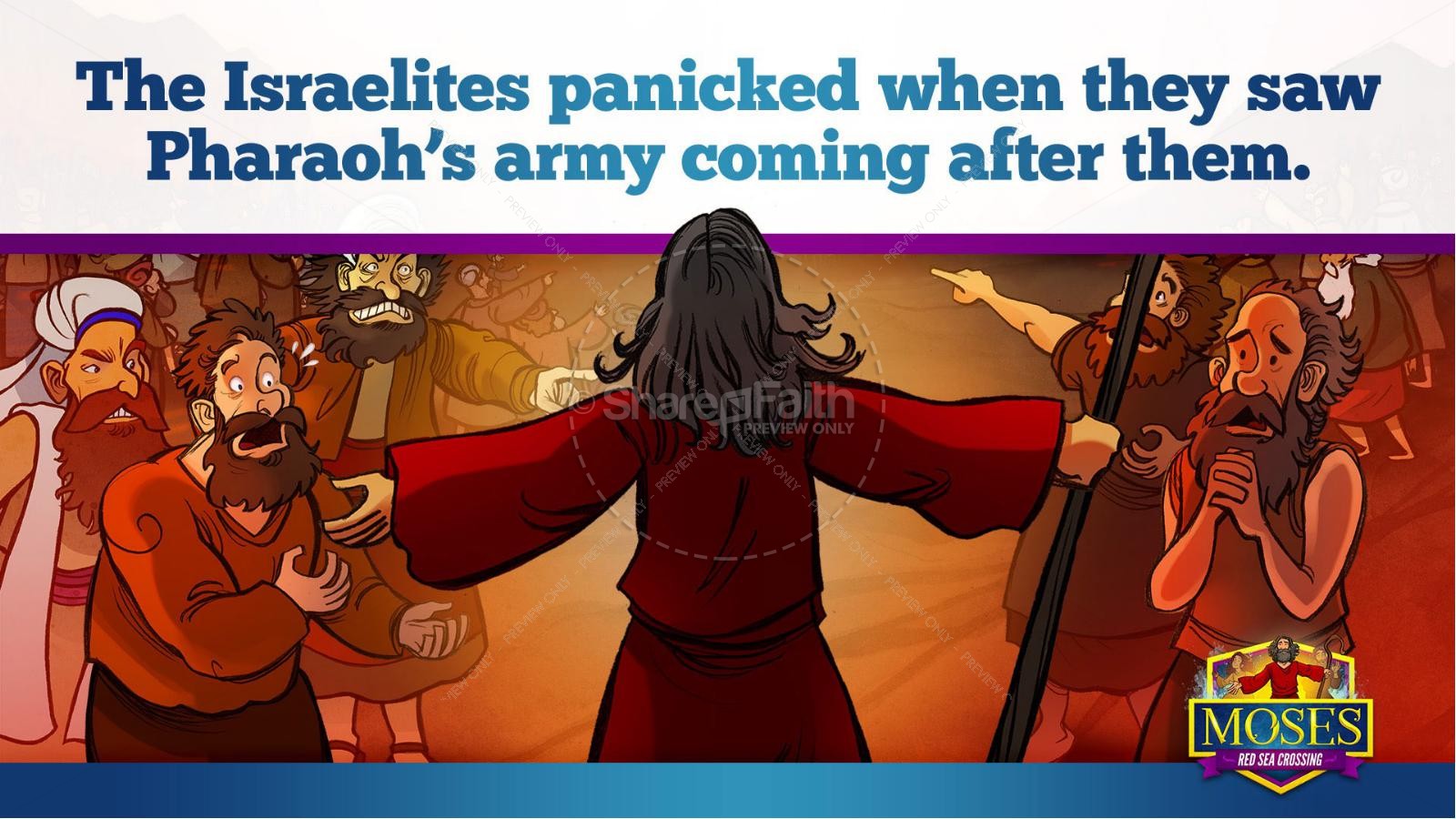 Exodus 12 Moses and The Red Sea Crossing Kids Bible Story Thumbnail 23