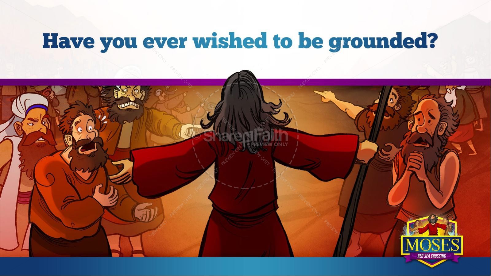 Exodus 12 Moses and The Red Sea Crossing Kids Bible Story Thumbnail 24