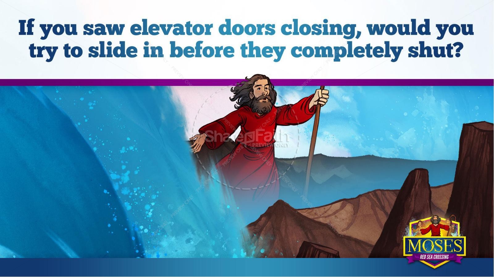 Exodus 12 Moses and The Red Sea Crossing Kids Bible Story Thumbnail 28
