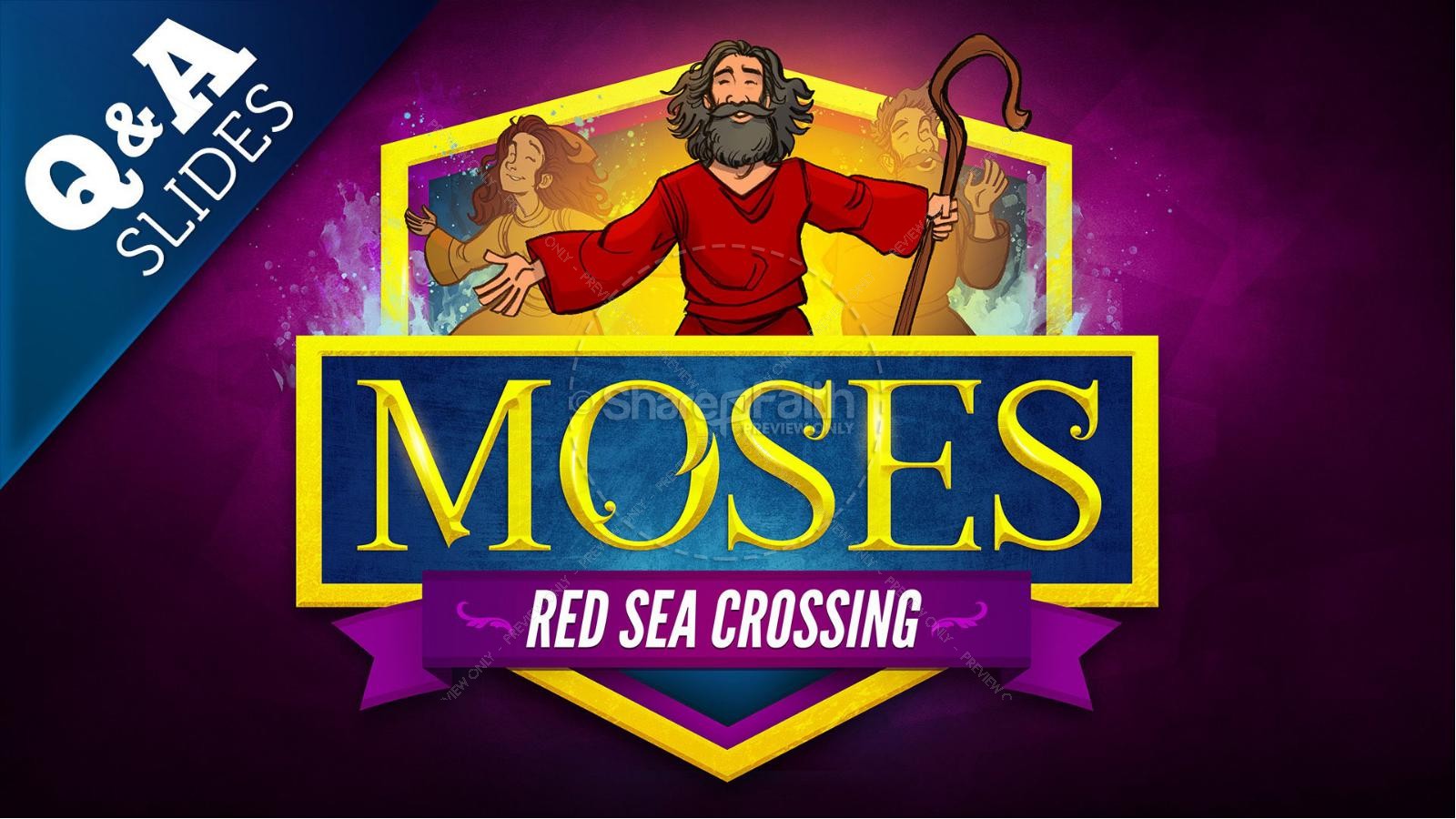 Exodus 12 Moses and The Red Sea Crossing Kids Bible Story Thumbnail 8