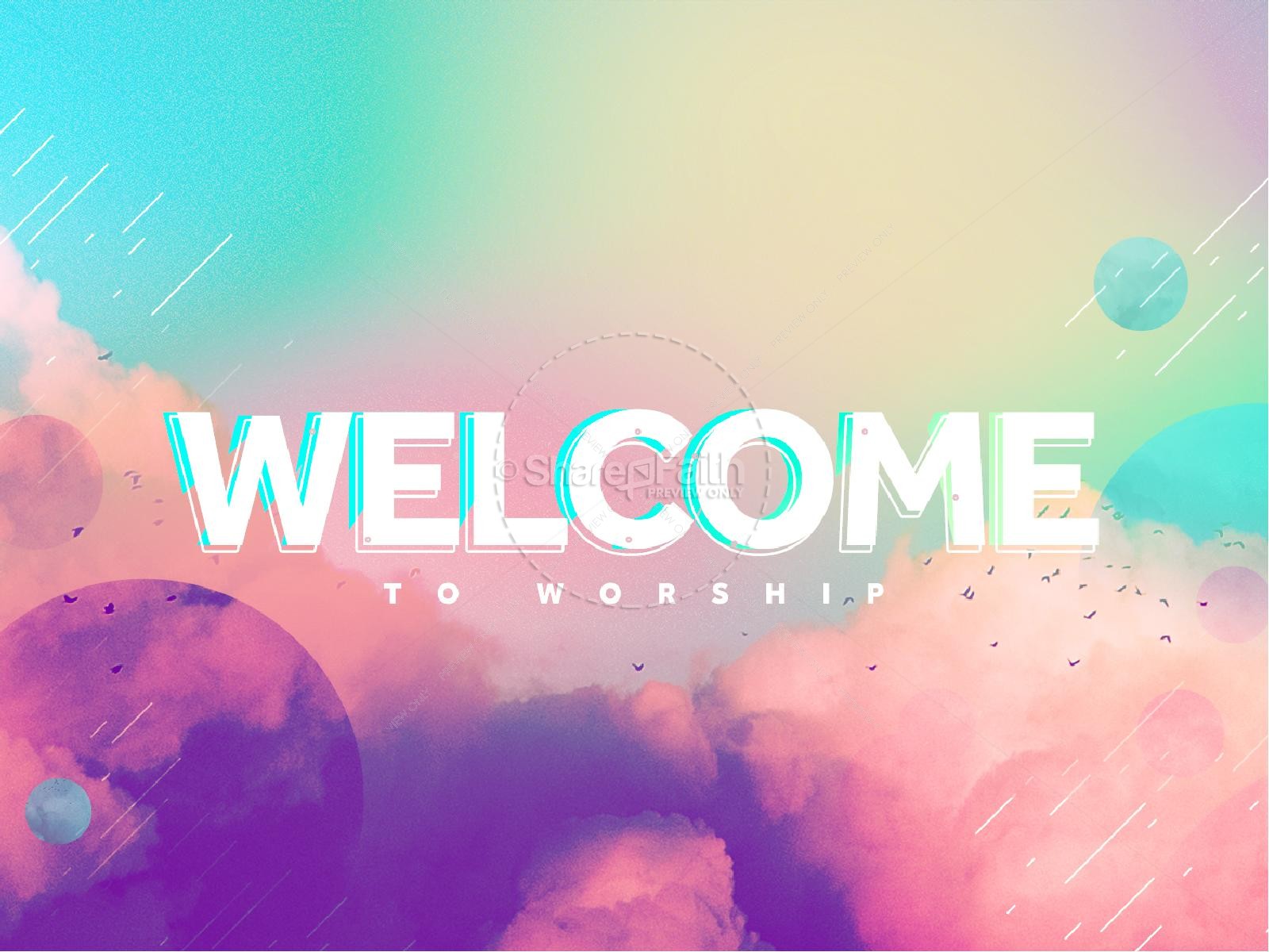 Vision Sunday Bright and Colorful Church Service Powerpoint Thumbnail 2