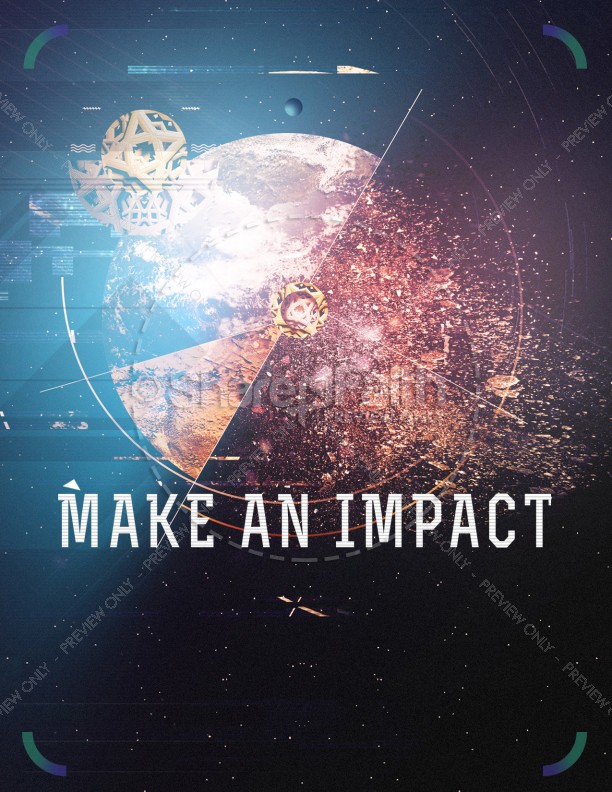 Make an Impact Church Sermon Flyer Thumbnail Showcase