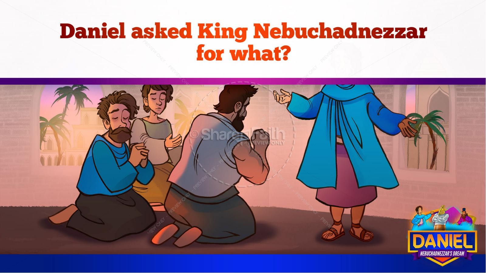 The Daniel 2 Nebuchadnezzar's Bible Story Thumbnail 23