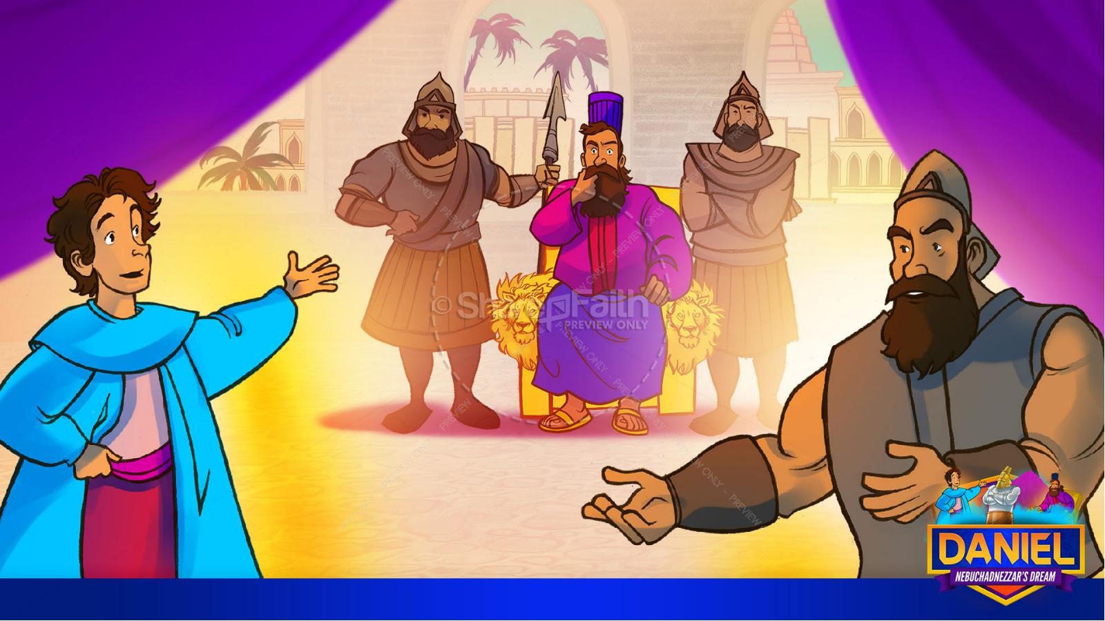 The Daniel 2 Nebuchadnezzar's Bible Story Thumbnail 26