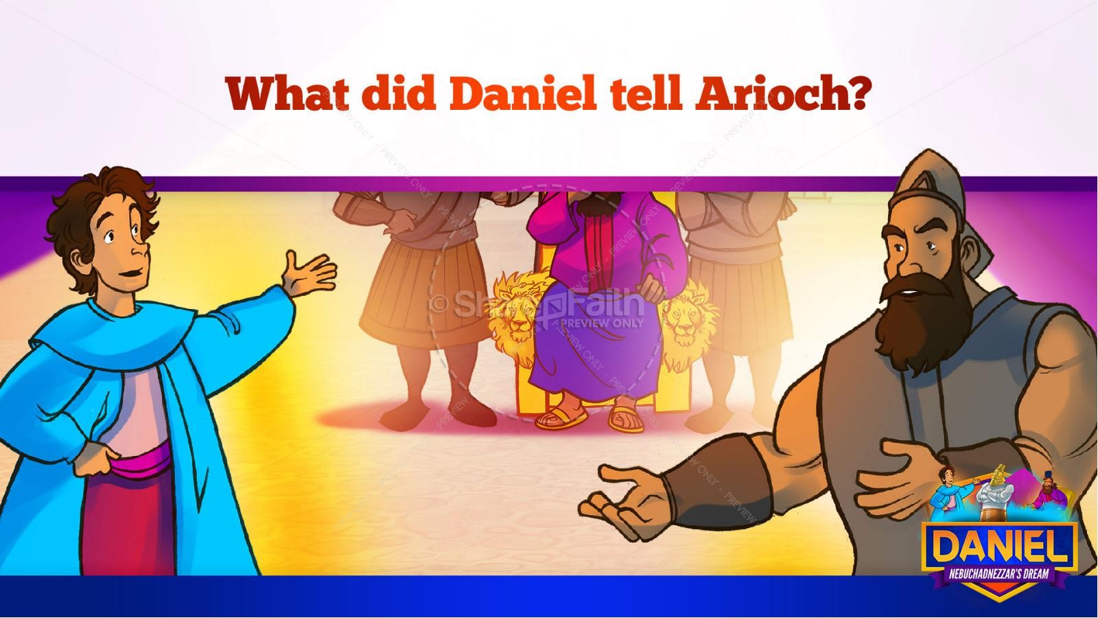 The Daniel 2 Nebuchadnezzar's Bible Story Thumbnail 27