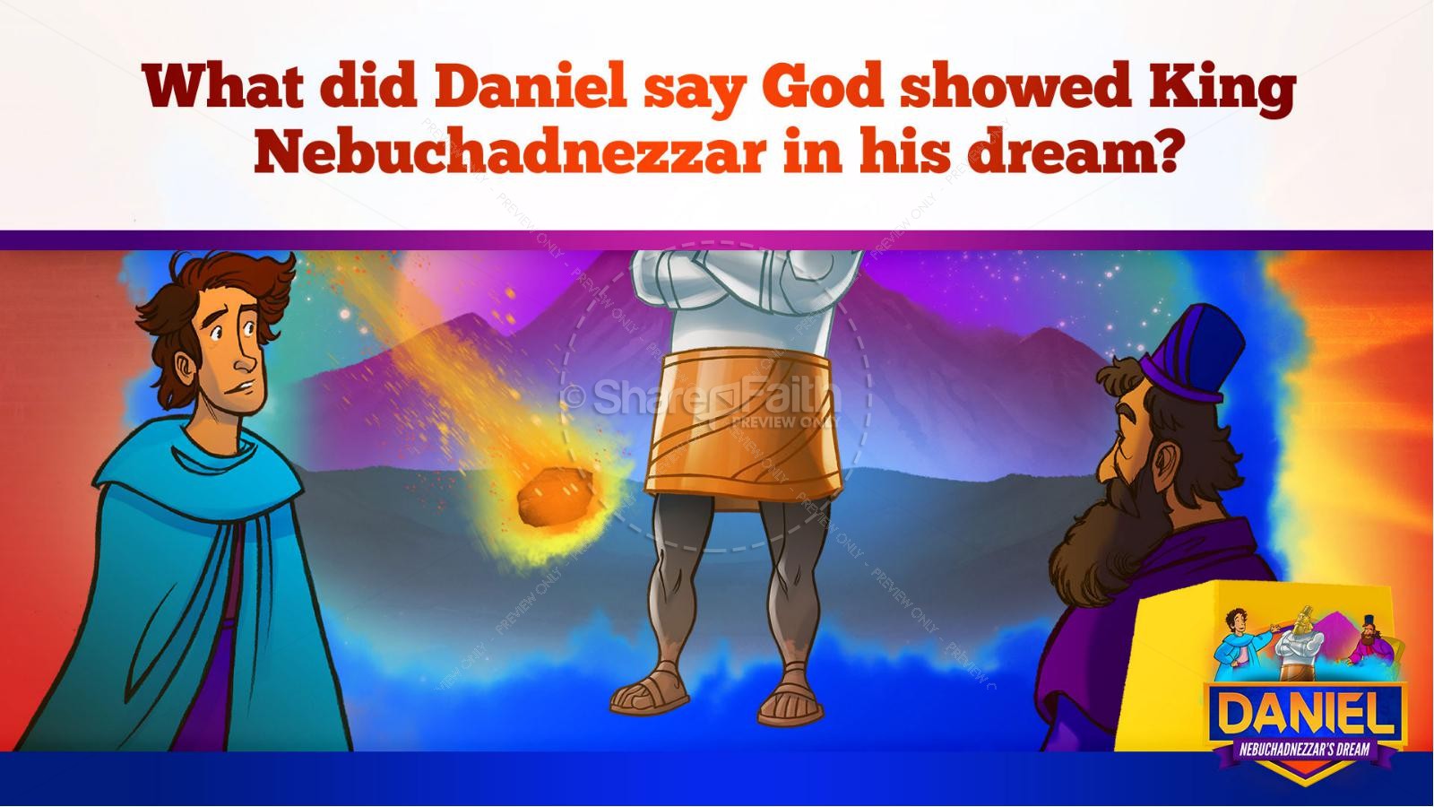 The Daniel 2 Nebuchadnezzar's Bible Story Thumbnail 31