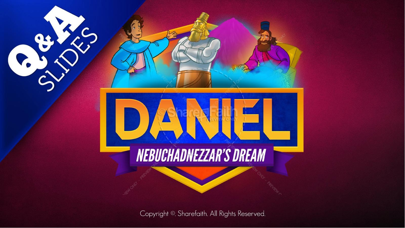 The Daniel 2 Nebuchadnezzar's Bible Story Thumbnail 9