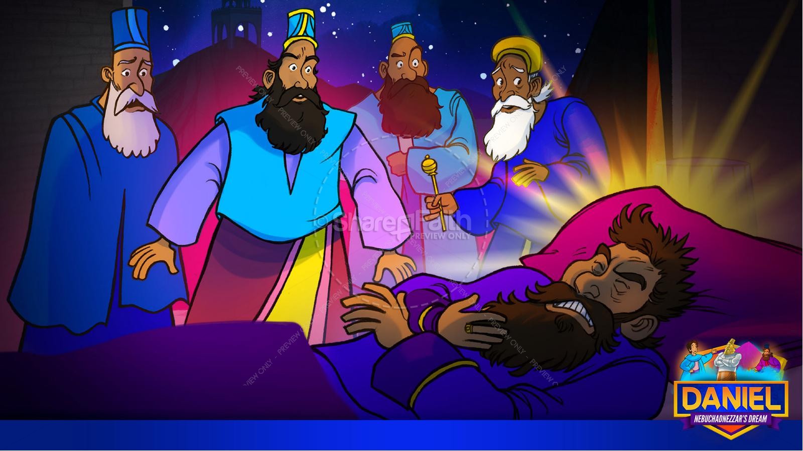 The Daniel 2 Nebuchadnezzar's Bible Story Thumbnail 10